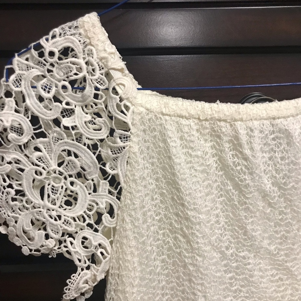 White boutique dress